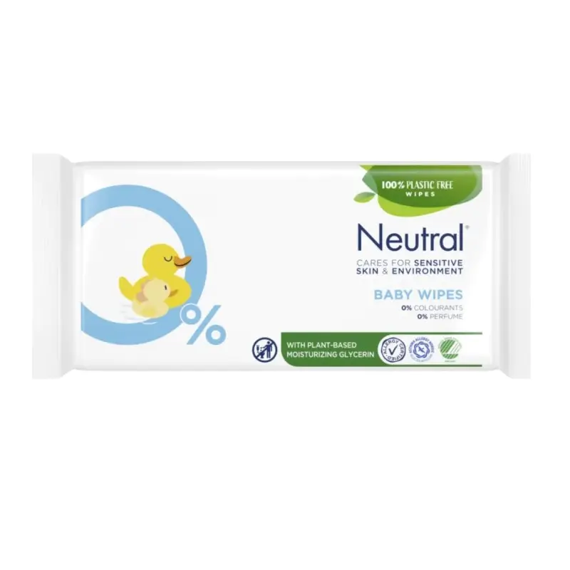 Neutral Baby Wet Wipes Unscented 52 pcs